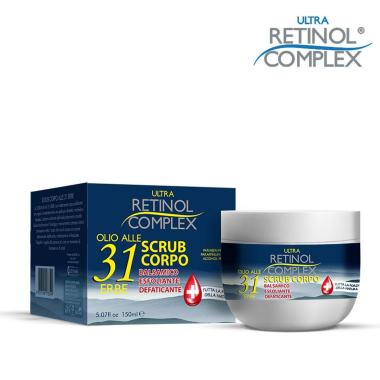 Retinol complex scrub corpo olio 31 erbe 250 ml