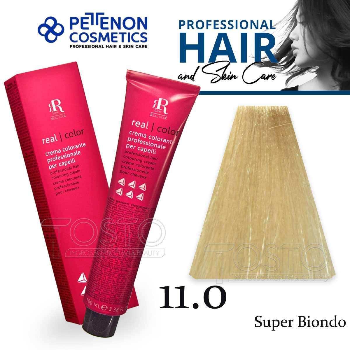 Pettenon rr line tintura crema colore 100 ml 11.0