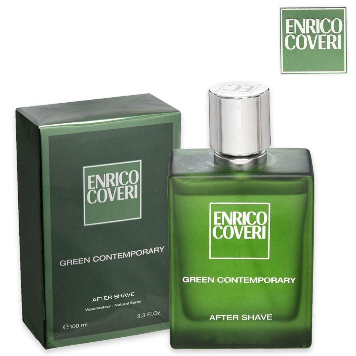 Enrico coveri green contemporary pour homme after shave 100 ml