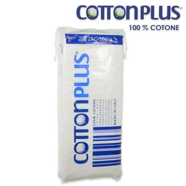 Cotton plus zig zag 100 gr cotone idrofilo cardato