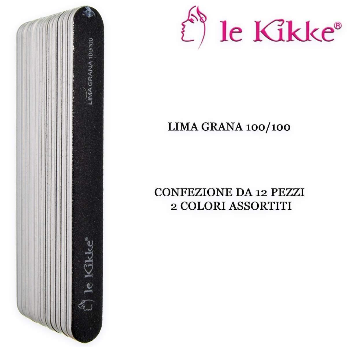 Le kikke Le kikke lima per unghie 100/100 in blister 6 pz LIMLK40112  8030571080165