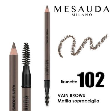 Mesauda vain brows brunette