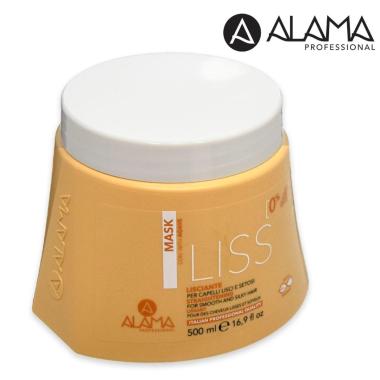 Alama professional maschera lisciante capelli lisci e setosi 500 ml