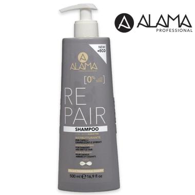 Alama professional shampoo ristrutturante per capelli danneggiati e sfibrati 500