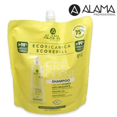 Alama professional frequent eco ricarica shampoo 1000 ml